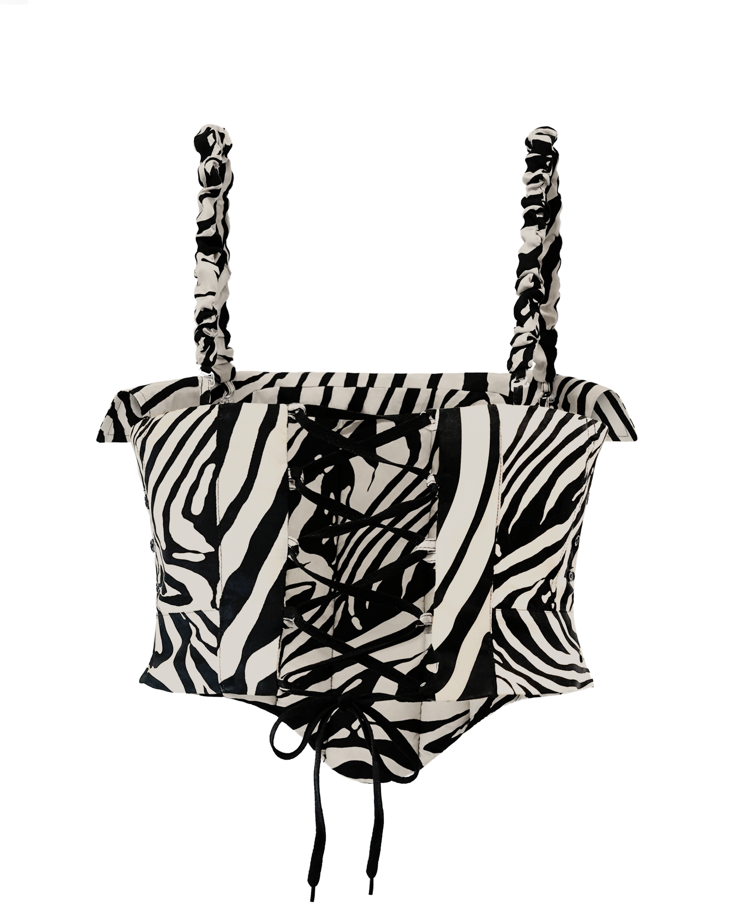 Zebra-Punk Corset