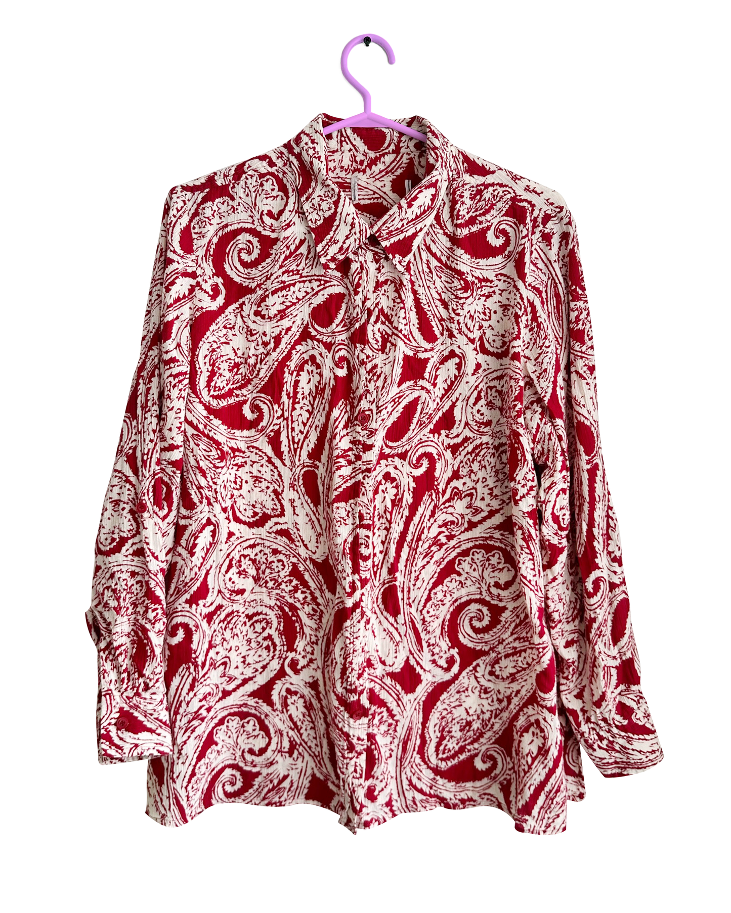 Crimson Paisley Corset